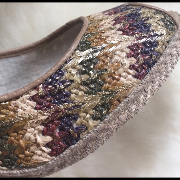 Andre Assous Payton Sling Back Espadrille Wedges - Picture 7 of 8